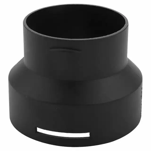 Adaptor reducator plastic pentru aer conditionat 75x60mm negru