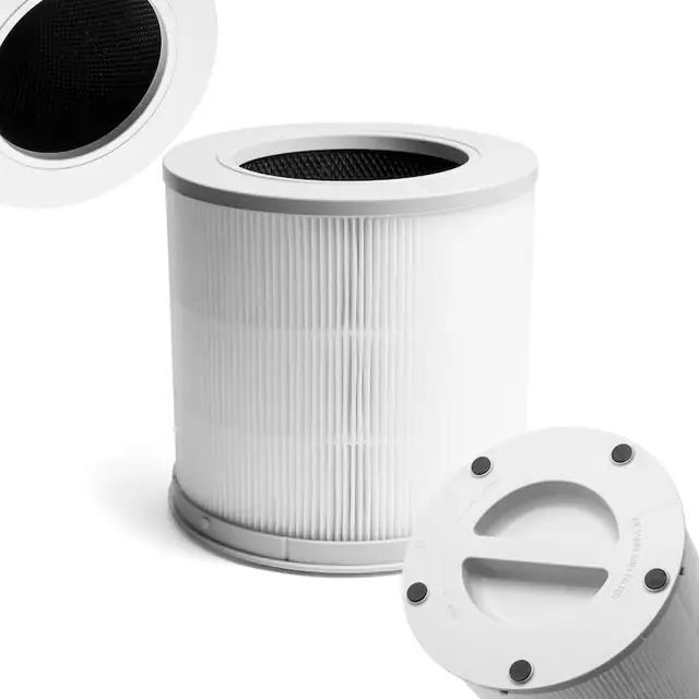 Filtru HEPA H13 Compatibil Xiaomi Smart Air Purifier 4 Compact, Filtrare 3 Straturi, Carbon Activ, Eliminare PM2.5, Alergeni si Mirosuri
