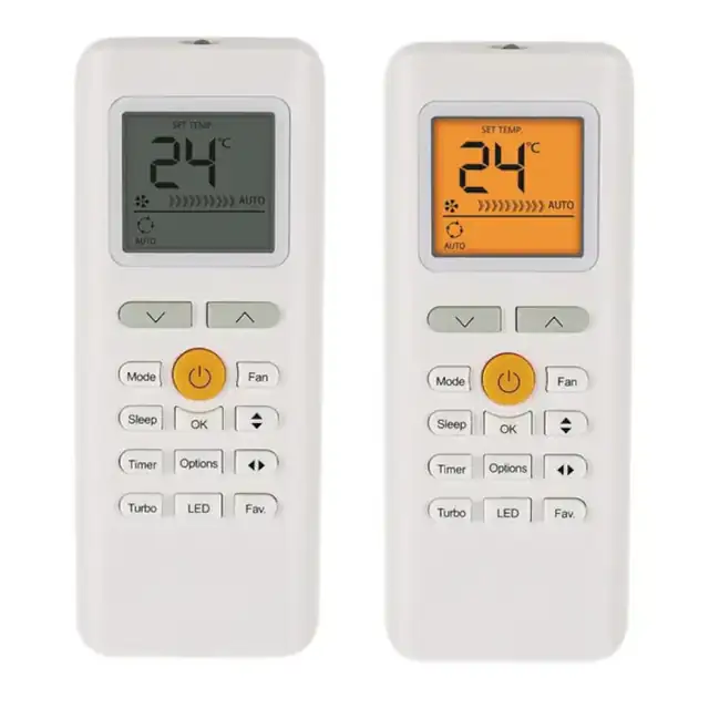 Telecomanda aparat aer conditionat, plastic, butoane cauciuc, universal