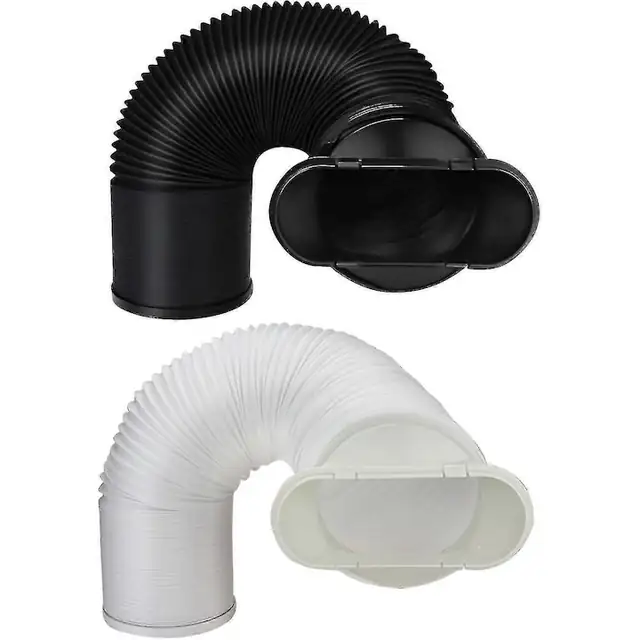 Furtun evacuare aer conditionat portabil 22-150cm alb flexibil rezistent la temperaturi