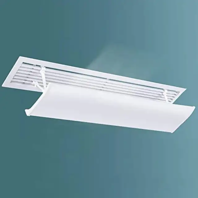 Deflector aer conditionat universal reglabil 180 grade, alb, dimensiuni variate