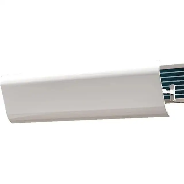 Deflector aer conditionat central 90cm alb reglabil din plastic ABS ecologic
