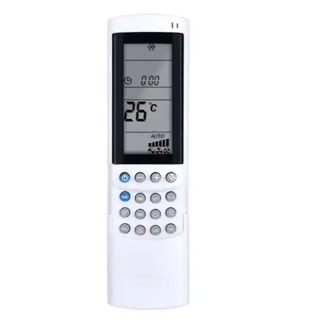 Telecomanda universala aer conditionat, alb, plastic, 1 buc