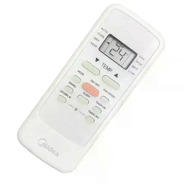 Telecomanda aparat aer conditionat RG51F4/E, ABS, negru, 28x13.5x5cm