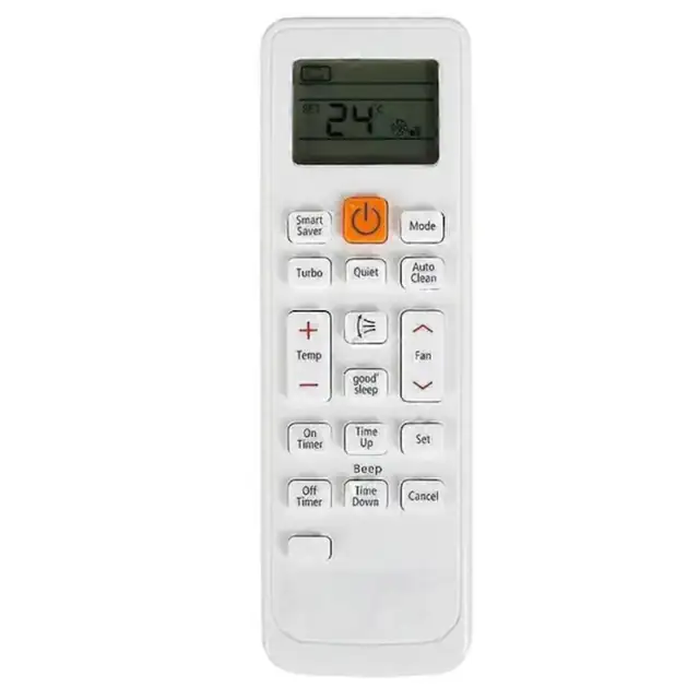 Telecomanda aparat aer conditionat, universal, ABS, 433MHz, negru, 28x13.5x5cm