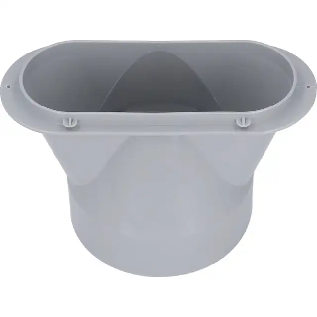 Adaptor furtun evacuare aer conditionat 5 inch, ABS, 21.5x13x13.5cm