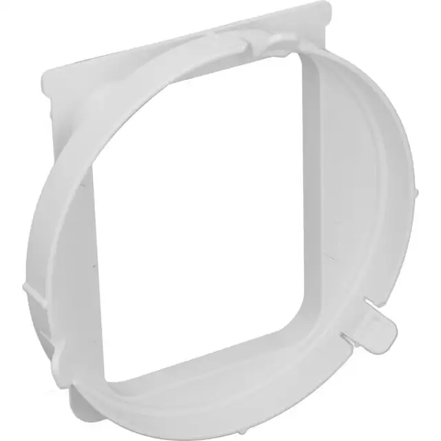 Adaptor furtun evacuare aer conditionat 16x16x4cm, ABS, alb