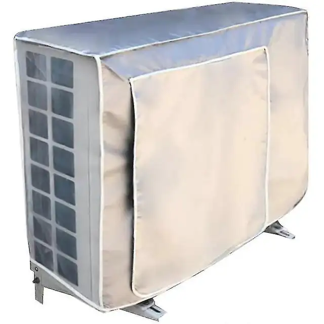 Husa impermeabila pentru aparat aer conditionat 72x26x57cm, protectie exterioara, argintiu