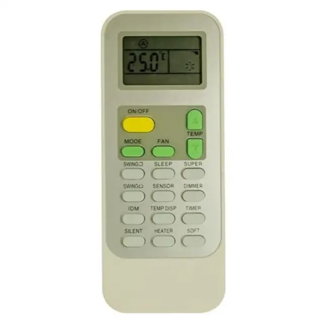 Telecomanda aparat aer conditionat DG11J1-03B, 2xAAA, negru