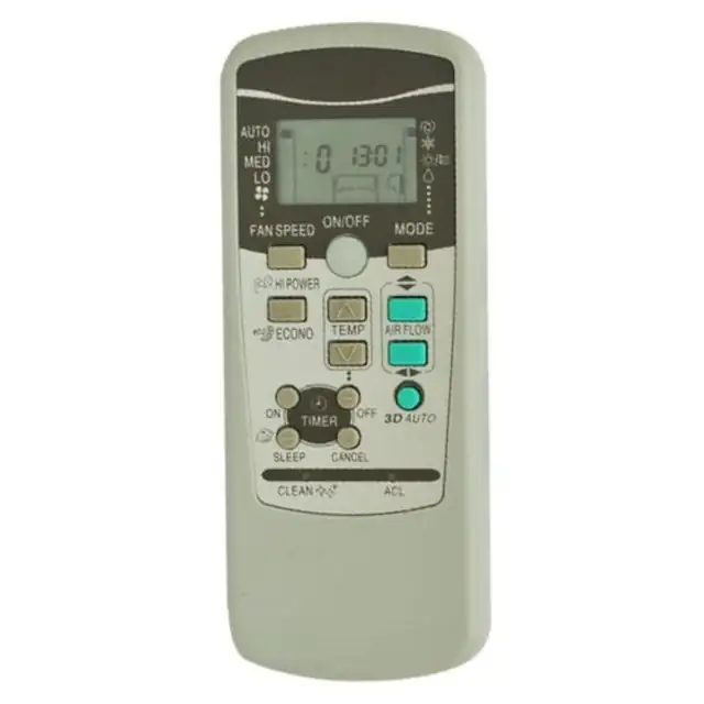 Telecomanda aparat aer conditionat, compatibil Mitsubishi RKX502A001 001F 001S 017A, negru, 2xAAA