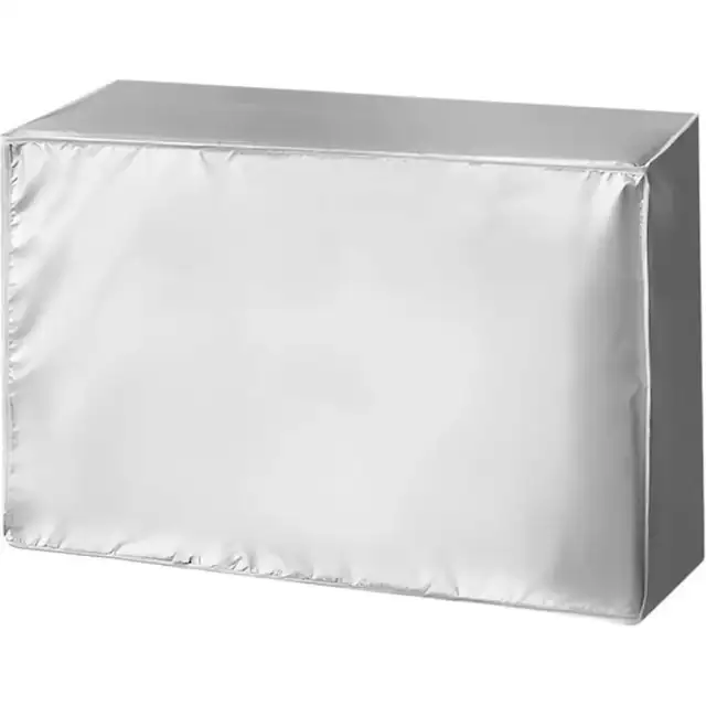 Husa protectie unitate aer conditionat, poliester, argintiu, impermeabila, antirugina, marimi multiple