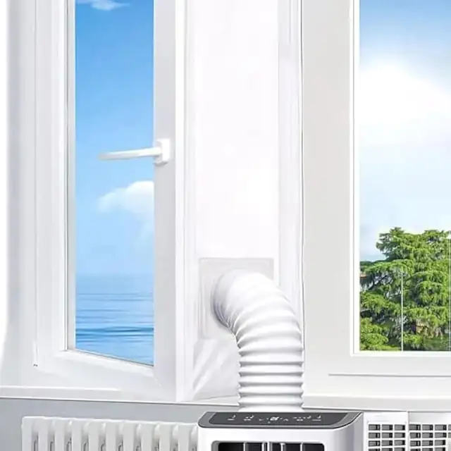 Kit etansare fereastra aparat aer conditionat portabil 400cm, fara fermoar, universal
