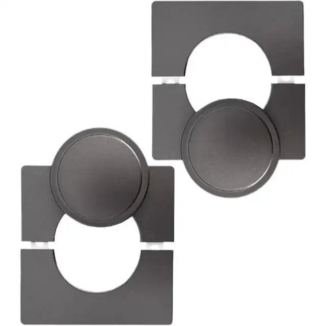 Capac decorativ pentru teava aer conditionat 100x100mm alb durabil