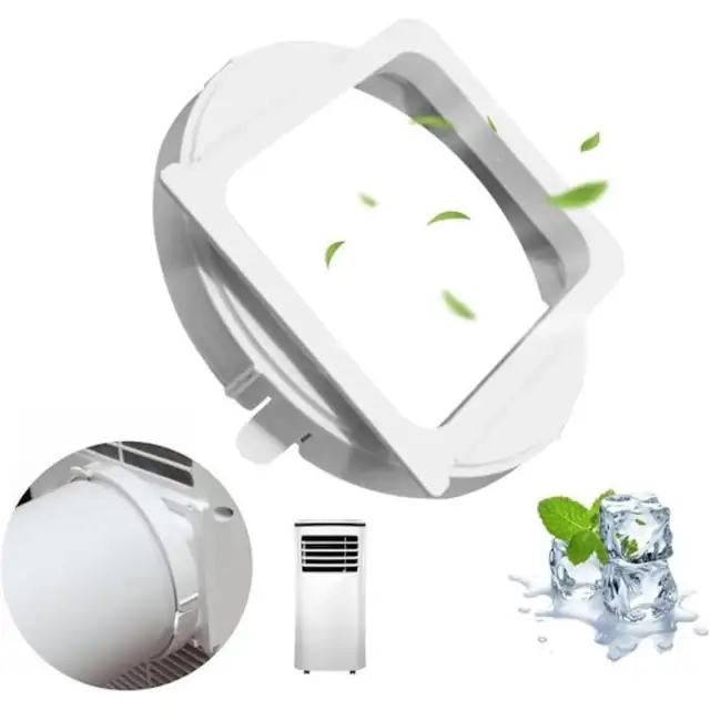 Adaptor tub evacuare aer conditionat portabil 15cm plastic durabil