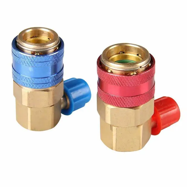 Set cuple rapide aer conditionat auto PYRAMID®, freon R143A