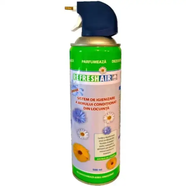 Spray Curatare si Dezinfectare Aparate de Aer Conditionat, REFRESHAIR, 500 ml