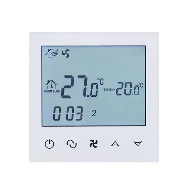 Termostat aer conditionat BeOk TDS21-AC2, Alb