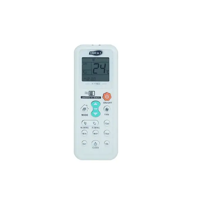 Telecomanda Universala pentru Aparate de Aer Conditionat – Compatibila cu LG, Samsung, Daikin, Mitsubishi, Whirlpool si Alte Marci