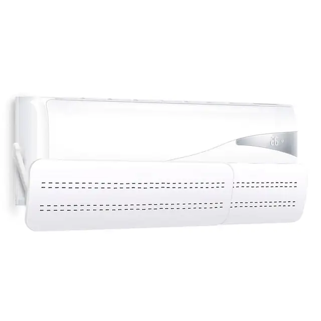 Deflector aer conditionat alb, iMK®, 53 x 3.5 x 16.5 cm