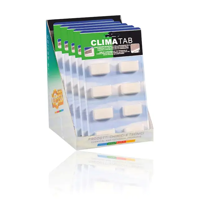 Pastile igenizante pentru condensat instalatie de aer conditionat Facot CLIMATAB blister 8 pastile