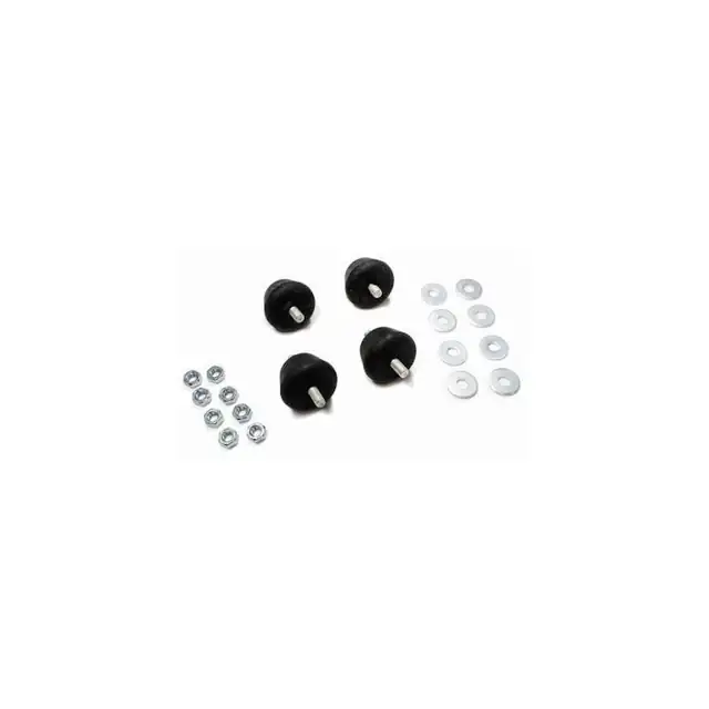 Set 4 piese montare aer conditionat Sg-45, REPORSHOP, Negru