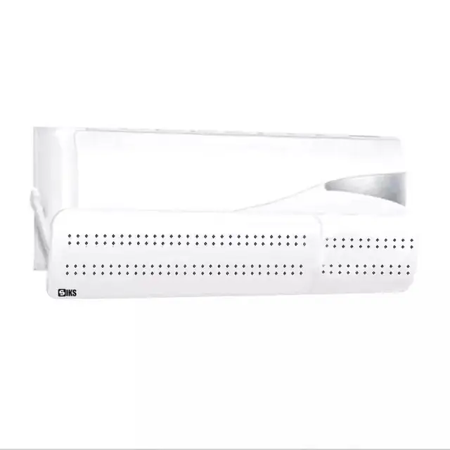 Deflector Aer Conditionat SIKS, Protectie Aer Rece, Lungime Reglabila 56-108 cm, Alb