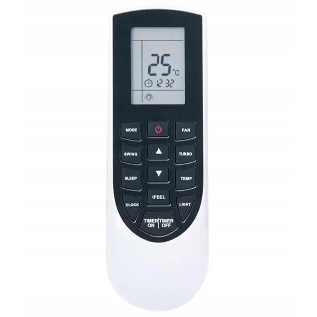 Telecomanda pentru aer conditionat Gree YAN1F1, x-remote, universala, Negru si Alb