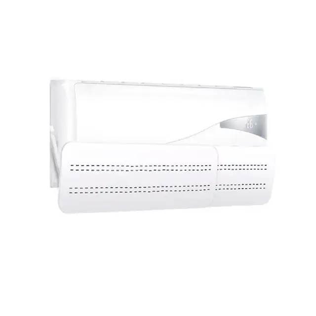 Deflector reglabil pentru aerul conditionat, universal, lungime 51-92 cm, Alb