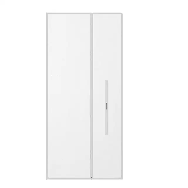 Garnitura usa cu fermoar si banda adeziva HOOMEE, pentru aer condotionat portabil si uscator de rufe, 90 x 210 cm, Alb