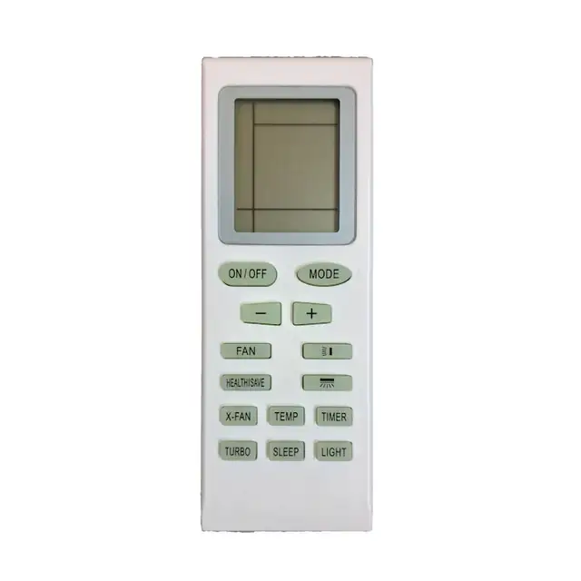 Telecomanda elSales ELS-01VG compatibila cu aer conditionat Gree, alb