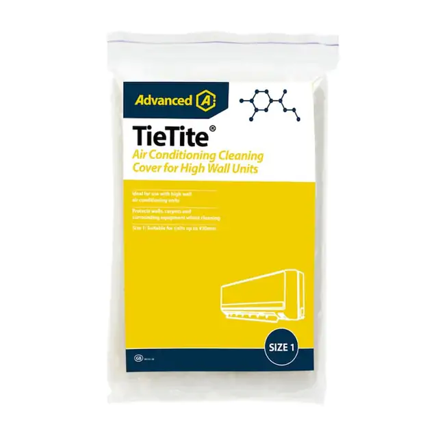 Set folii de protectie, Advanced TieTite, pentru curatarea unitatilor interioare de climatizare tip split, 930 x 450 mm, 5 bucati