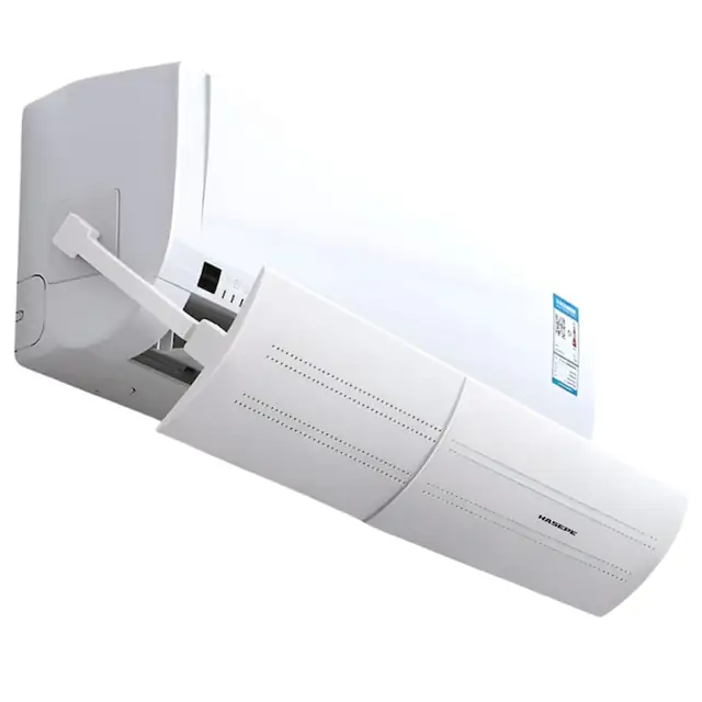 Deflector de aer pentru aparat de aer conditionat, HASEPE®, universal, reglabil pe lungime 52-92 cm, Latime 16 cm