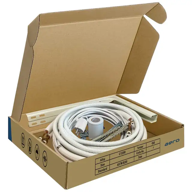 Kit de instalare complet Aero pentru montaj aparate de aer conditionat 9000 / 12000 BTU/h