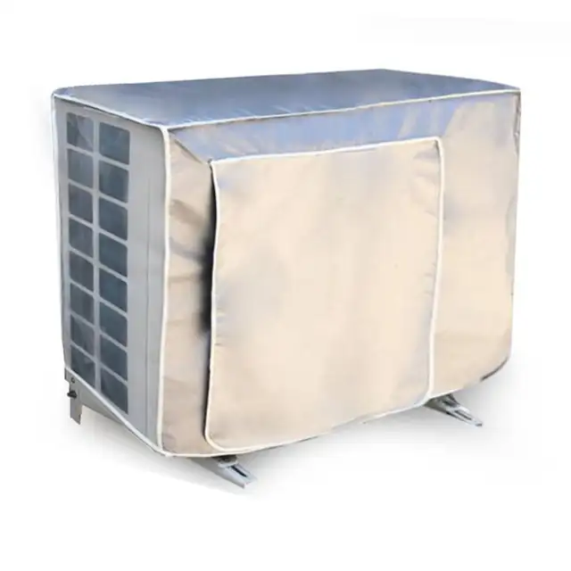 Husa de protectie pentru unitatea exterioara a aerului conditiont, Impermeabil, Nylon, Argintiu