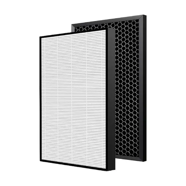 Set filtre PAA-home compatibile cu purificatoarele de aer Philips Series 2000 and 3000, Philips AC2882 / AC2887 / AC2889 / AC3829 inlocuitor pentru filtrul HEPA FY2422/30 si filtrul de carbune activ FY2420/30