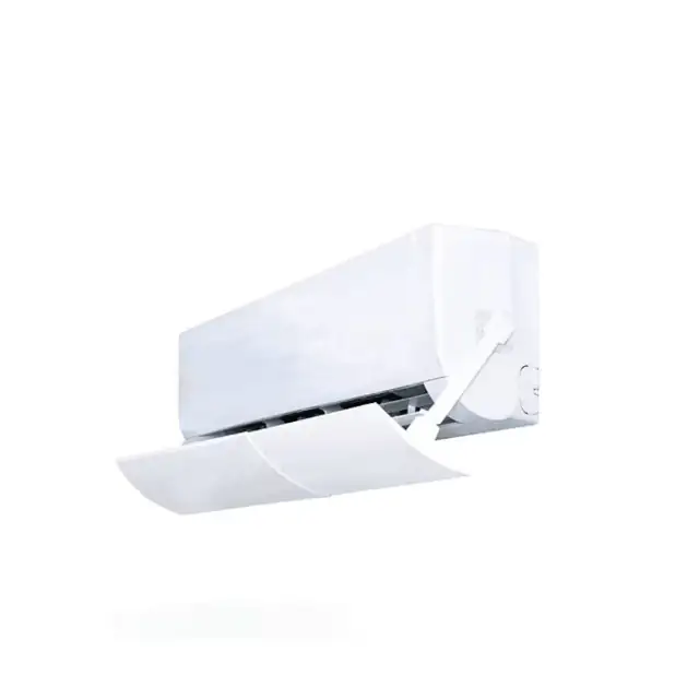 Deflector EDAR Universal De Aer Conditionat Extensibil, Protectie Curenti, Lungime Reglabila 56 - 100cm, Alb