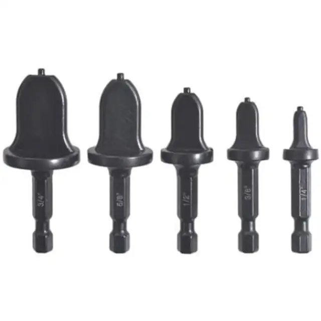 Set 5 piese expandor tuburi QttvbTna, hexagonale, pentru instalare aer conditionat, multicolor