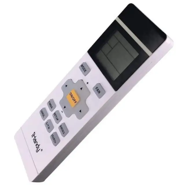 Telecomanda universala iHandy CRC1805, pentru aer conditionat, 10m, ecran LCD, alb, 43x135x20mm