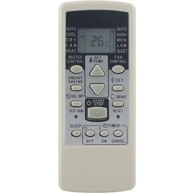 Telecomanda aer conditionat, alb, compatibil Fujitsu