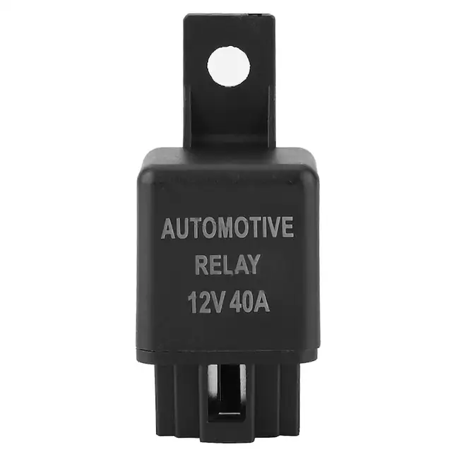 Releu aer conditionat Tovbmup, 40A, negru, 12V