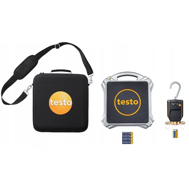 Statie recuperare freon, Kit Profesional de Masurare si Gestionare Refrigerant Testo 560i with Supapa Bluetooth