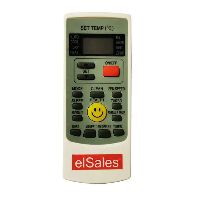 Telecomanda elSales, compatibila cu aparate de aer conditionat Aux, Vortex, Alb