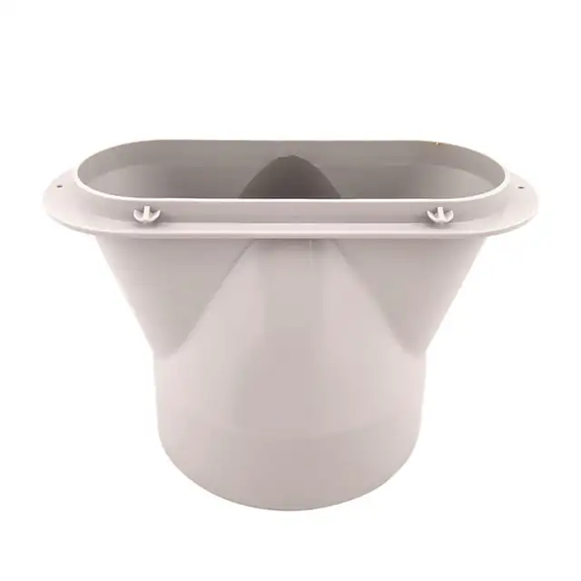 Adaptor furtun aer conditionat portabil, PVC, 13x15cm, directie filet inversa