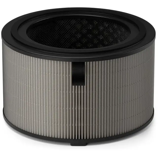 Filtru Philips NanoProtect HEPA FY3200/30 seria 3200, pachetul conține ambele filtre pentru dispozitiv, Sistem de filtru HEPA cu 3 straturi, utilizare pana la 1 an, compatibil cu purificatoarele de aer seria 3200 (AC322x)