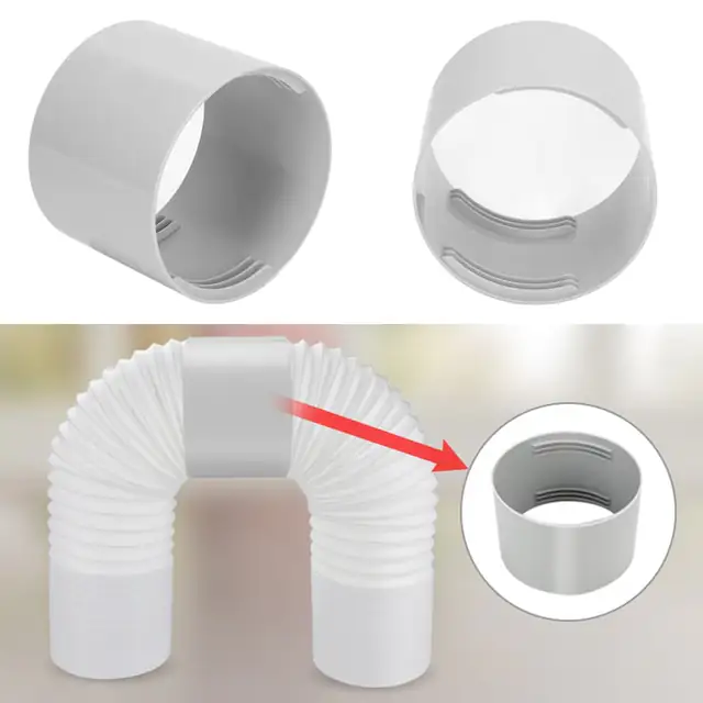 Cuplaj pentru furtun de evacuare pentru aer conditionat portabil CW CCW Filet AC Cuplaj Conector extensie 150 mm