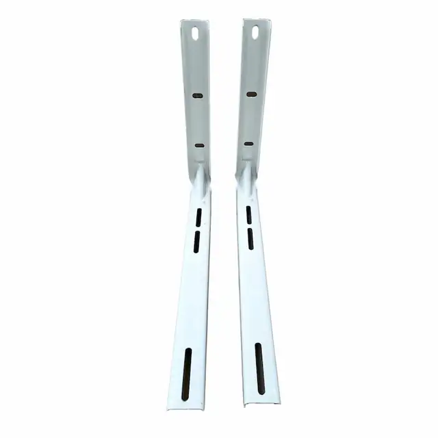 Set (2 bucati), suport aer conditionat, alb, ambutisat, 18-24000 BTU, talpa 53 cm, tabla 2 mm