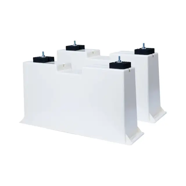 Set (2 bucati), suport pardoseala aer conditionat, /pompe de caldura, ABS, inaltime 27 cm, latime 10cm