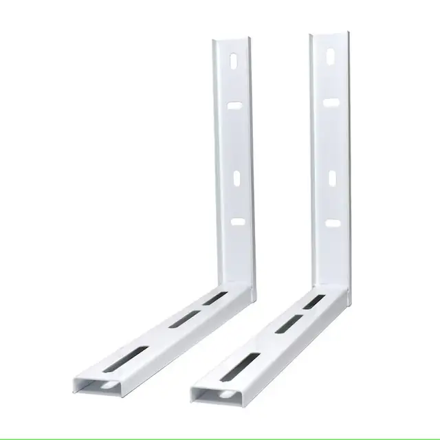Set console fixe aer conditionat pentru unitate exterioara, dimensiuni 430 x 360 mm, grosime 1,5 mm, capacitati suportate 7000 - 12000 BTU, Alb