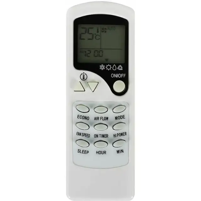Telecomanda pentru aer conditionat Bizaical, compatibila Chigo ZH-LW03, raza de actiune 8m, material ABS, consum redus de energie
