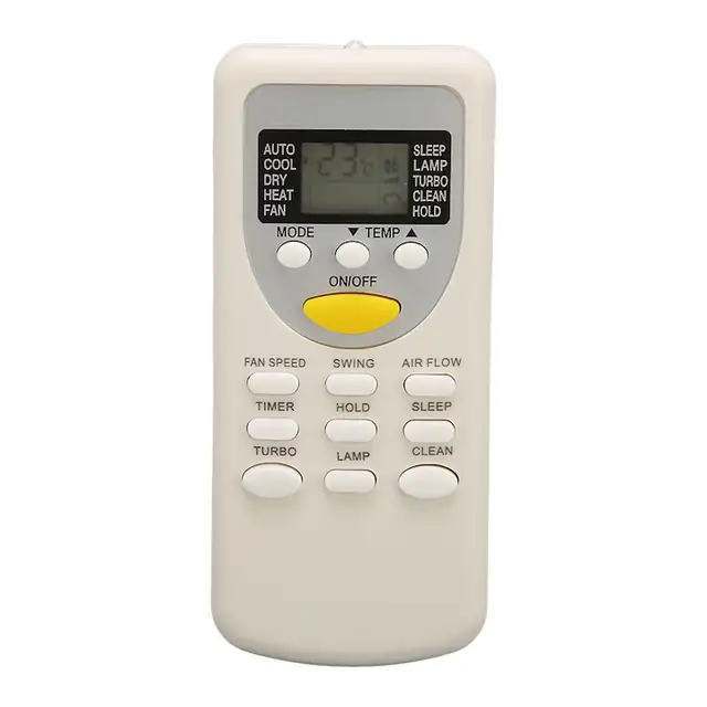 Telecomanda universala pentru aer conditionat Bizaical, ABS, alb